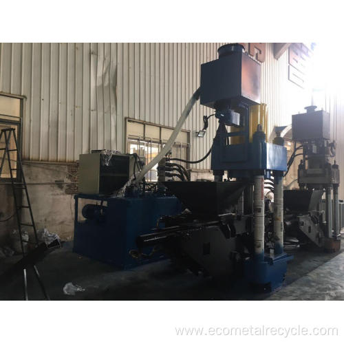 Automatic Aluminium Chips Scraps Turnings Briquette Press